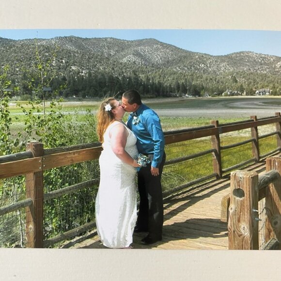 Fiesta Lace Fit & Flare Wedding Dress size 3X - Picture 8 of 10